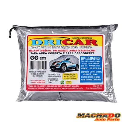 Capa Para Carro Universal GG 100% Impermeavel 
