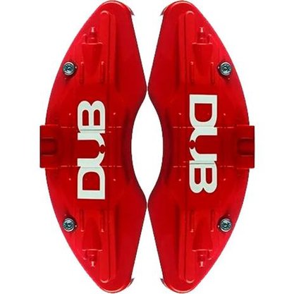 Capa Para Pinça de Freio Universal Vermelho Par DUB