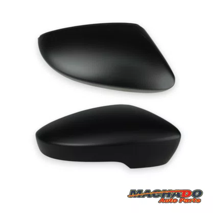 Capa Retrovisor Externo Gol Saveiro Voyage G6 G7 G8 Fox Golf Polo Up 2010 a 2021 Com Furo Pisca Preto Direito Caroneiro