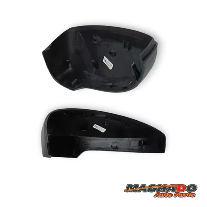 Capa Retrovisor Externo Gol Saveiro Voyage G6 G7 G8 Fox Golf Polo Up 2010 a 2021 Com Furo Pisca Preto Direito Caroneiro