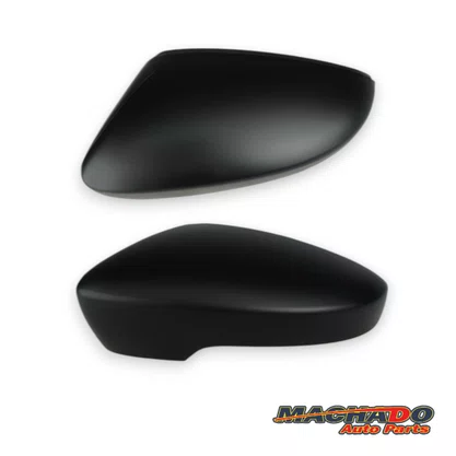 Capa Retrovisor Externo Gol Saveiro Voyage G6 G7 G8 Fox Golf Polo Up 2010 a 2021 Com Furo Pisca Preto Esquerdo Motorista