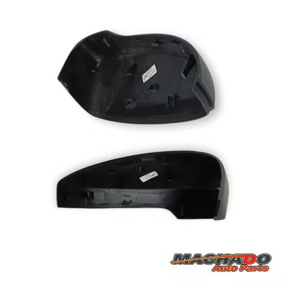 Capa Retrovisor Externo Gol Saveiro Voyage G6 G7 G8 Fox Golf Polo Up 2010 a 2021 Com Furo Pisca Preto Esquerdo Motorista