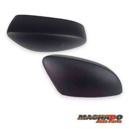 Capa Retrovisor Externo Gol Saveiro Voyage G6 G7 G8 Fox Golf Polo Up 2010 a 2021 Preto Direito Caroneiro