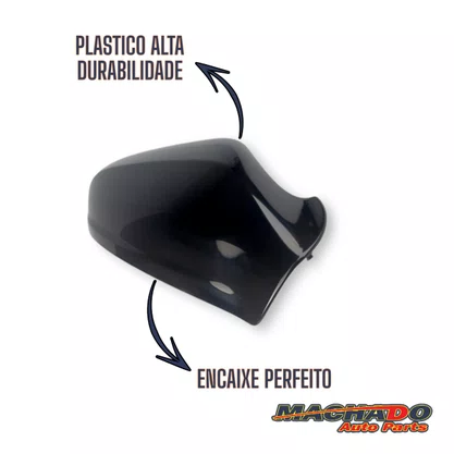 Capa Retrovisor Externo Vectra 2006 a 2009 Preto Direito Caroneiro