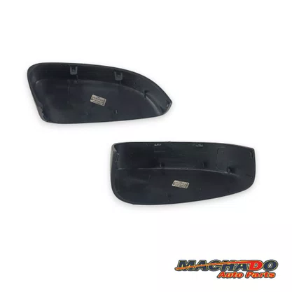 Capa Retrovisor Gol Voyage Saveiro GV 2008 a 2012 Preto Esquerdo