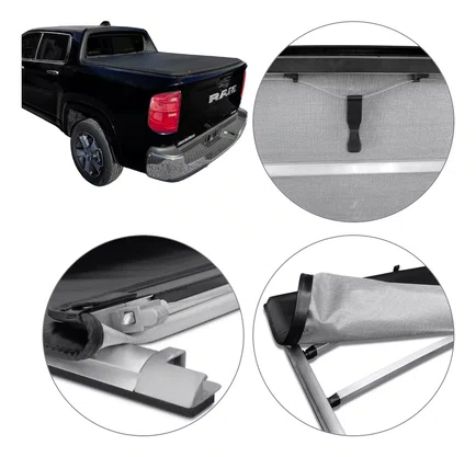 Capota Maritima Dodge Rampage Cabine Dupla 2023 a 2024 FLASHCOVER