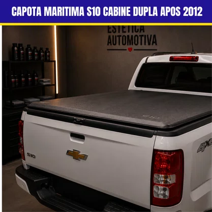 Capota Maritima S10 Cabine Dupla Apos 2012