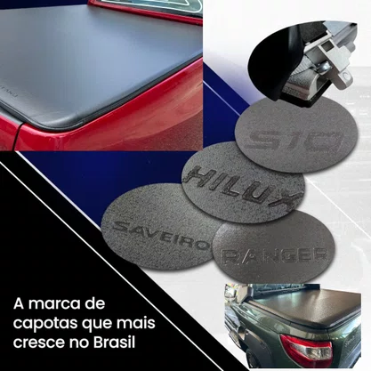 CAPOTA MARITIMA SAVEIRO CABINE DUPLA G5,G6,G7 C/ GANCHO