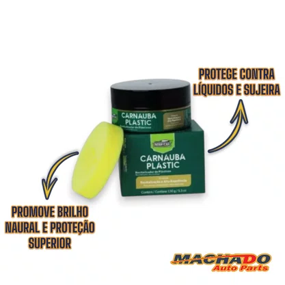 Carnaúba Plastic Restaurador de Plásticos Externos 150ML NOBRECAR