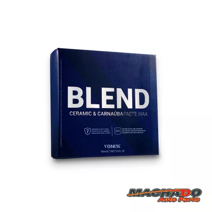 Cera Automotiva Blend Carnaúba Sílica Paste Wax 100ml - VONIXX