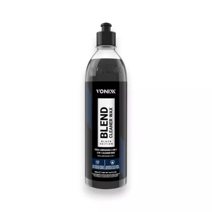 Cera Automotiva Blend Cleaner Wax Black Edition 500ml - VONIXX