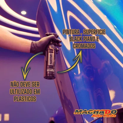 Cera Automotiva Native Brazilian Carnaúba Spray Wax 500ml - VONIXX