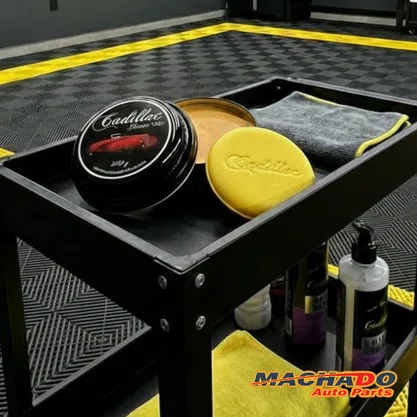 Cera de Carnaúba Cleaner Wax 300g com Aplicador CADILLAC