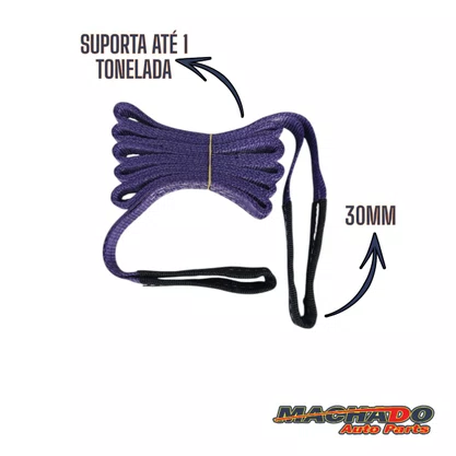 CINTA PARA REBOQUE 1 TONELADA 30MM 3MT