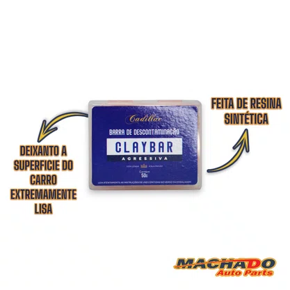 Clay Bar Barra Descontaminante 50G CADILLAC