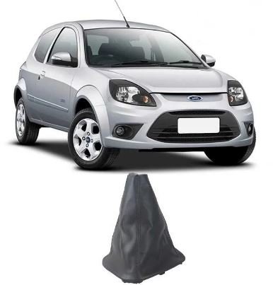 Coifa Cambio Ford Ka 08 a 13 Preto 
