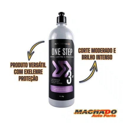 Composto Polidor 3 em 1 One Step 1KG AUTO AMERICA