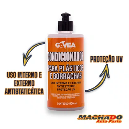 Condicionador Para Plasticos e Borrachas 500ML