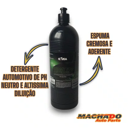 Creamy Foam Detergente Automotivo Neutro 1L GAVEA