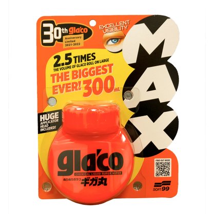 Cristalizador e Repelente Para  Vidros Glaco Max 300ml (limited edition) SOFT99