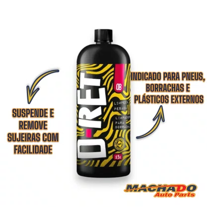 D-Ret Limpa Pneus E Borrachas 1,5l DUBBOY