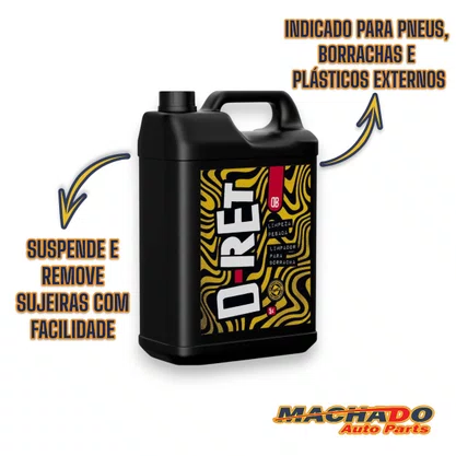 D-Ret Limpa Pneus E Borrachas 5l DUBBOYZ