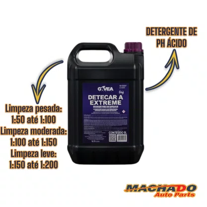 Detecar Extreme Desincrustante Ácido 5L GAVEA