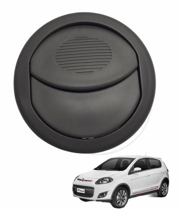 Difusor Ar Painel Novo Palio G5 2012 a 2017 Doblo Cinza  