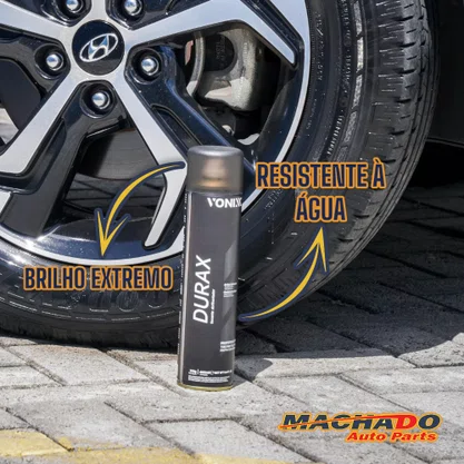 Durax Revitalizador Spray para Pneus Brilhoso 400ML VONIXX