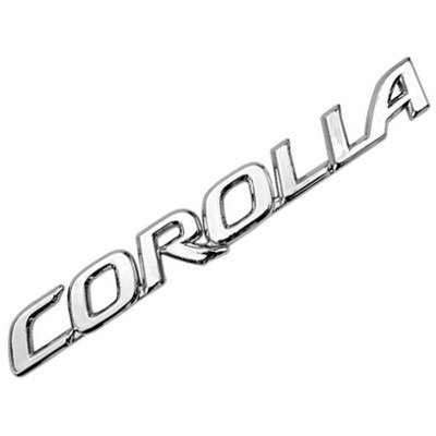 Emblema Corolla Cromado 2004 a 2008