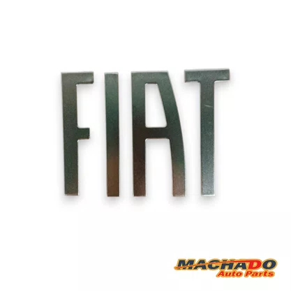 Emblema Fiat Escovado Tampa Traseira Toro/ Mobi Medida 