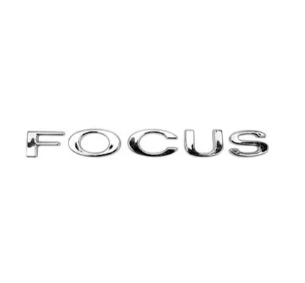 Emblema Focus Cromado 2008 a 2013