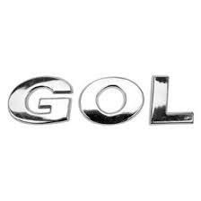 Emblema Gol G5 G6 Cromado 2009 a 2016
