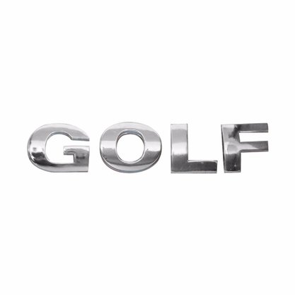 Emblema GOLF Golf 1999 a 2012 Cromado