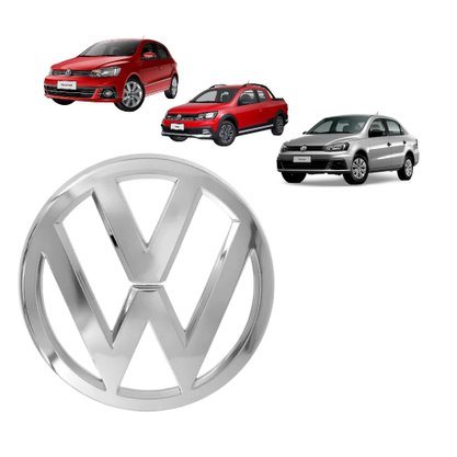 Emblema Grade Gol Voyage Saveiro G7 G8 2017 a 2022 Cromado