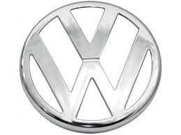 Emblema Logo Marca da Grade Linha VW Golf 1999 a 2006