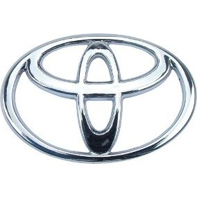 Emblema Logo Marca Toyota Oval Porta Mala Corolla 2003 a 2008 Cromado