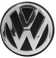 Emblema Logo Marca VW Porta Mala Parati G2 G3 1996 a 2006 Cromado