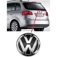 Emblema Logo Marca VW Porta Mala Spacefox 2010 a 2014 Cromado