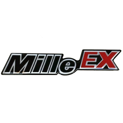 Emblema MILLE EX Linha Fiat Resinado