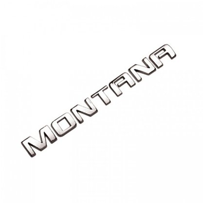 Emblema MONTANA Montana 2007 a 2020 Cromado