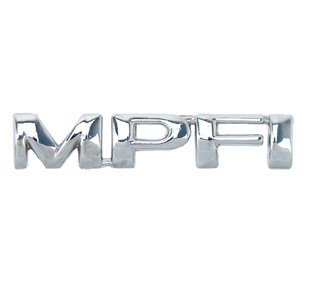 Emblema MPFI Linha Gm Cromado