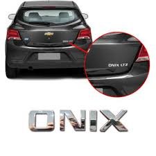 Emblema ONIX Onix 2013 a 2019 Cromado