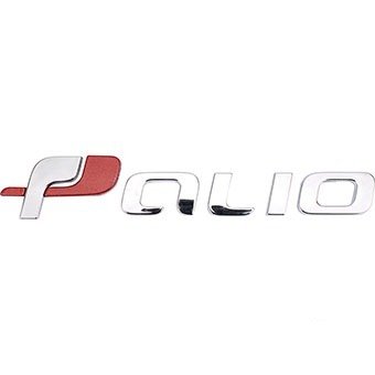 Emblema PALIO Palio Sporting 2012 a 2018 Vinho e Cromado