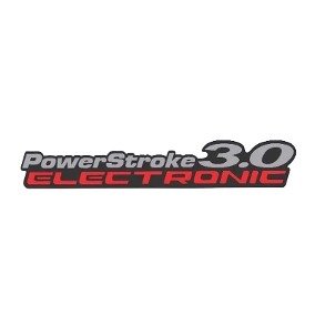 Emblema POWER STROKE 3.0 ELETRONIC Ranger 2005 a 2009 Adesivo