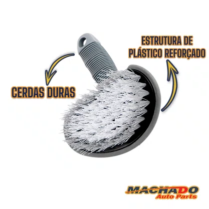 Escova Para Limpeza De Pneus - Rotta