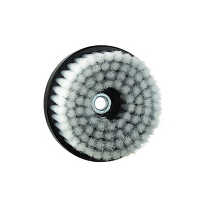 Escova Rotativa Branca Super Macia 120mm AUTO CRAZY