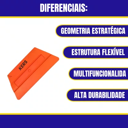 Espatula Trapezio Larga Para PPF e Peliculas