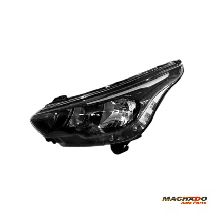 Farol Argo Cronos 2017 ate 2024 Mas. Negra sem Led Esquerdo Motorista