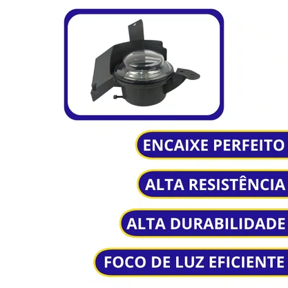 Farol Auxiliar Ecosport 2008 a 2012 Direito